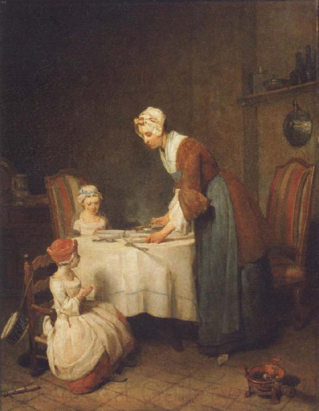 Jean Baptiste Simeon Chardin The grace Spain oil painting art
